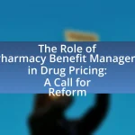 The Role of Pharmacy Benefit Managers in Drug Pricing: A Call for Reform